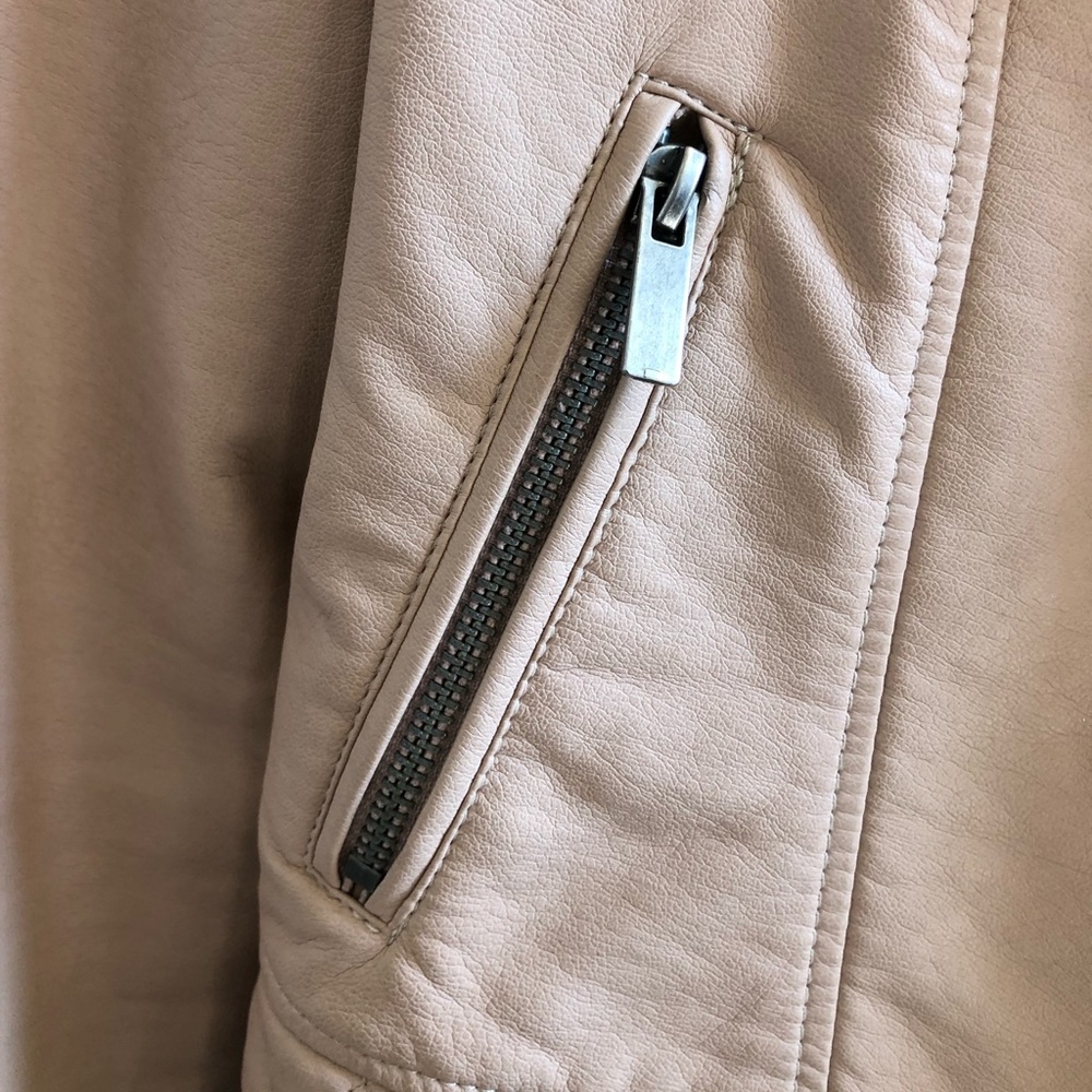 Unused blush women’s faux leather jacket - Picture 5 of 5
